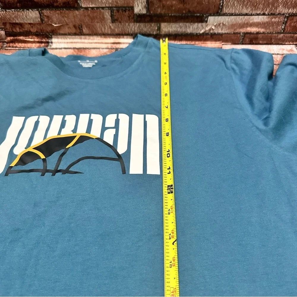Jordan Teal Long Sleeve Shirt size XL